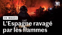 Une dizaine d’incendies ravagent l’Espagne depuis deux semaines