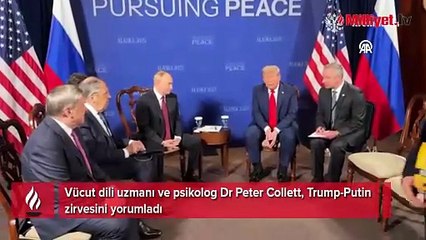Trump ve Putin'in beden dilleri ne mesaj veriyor? Kare kare analiz