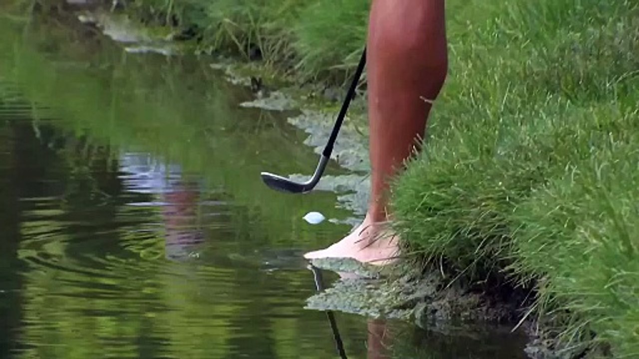 Mickelson magic prevails again with one shoe!
