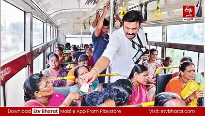 ‘స్త్రీ శక్తి’ పథకం - ఆర్టీసీ బస్సులు ప్రారంభించి స్వయంగా నడిపిన 'బాలయ్య'