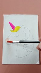 Magical Unicorn Coloring For Kids🦄✨ #UnicornColoring #kidsart  #DrawingForKids #kidsvideo