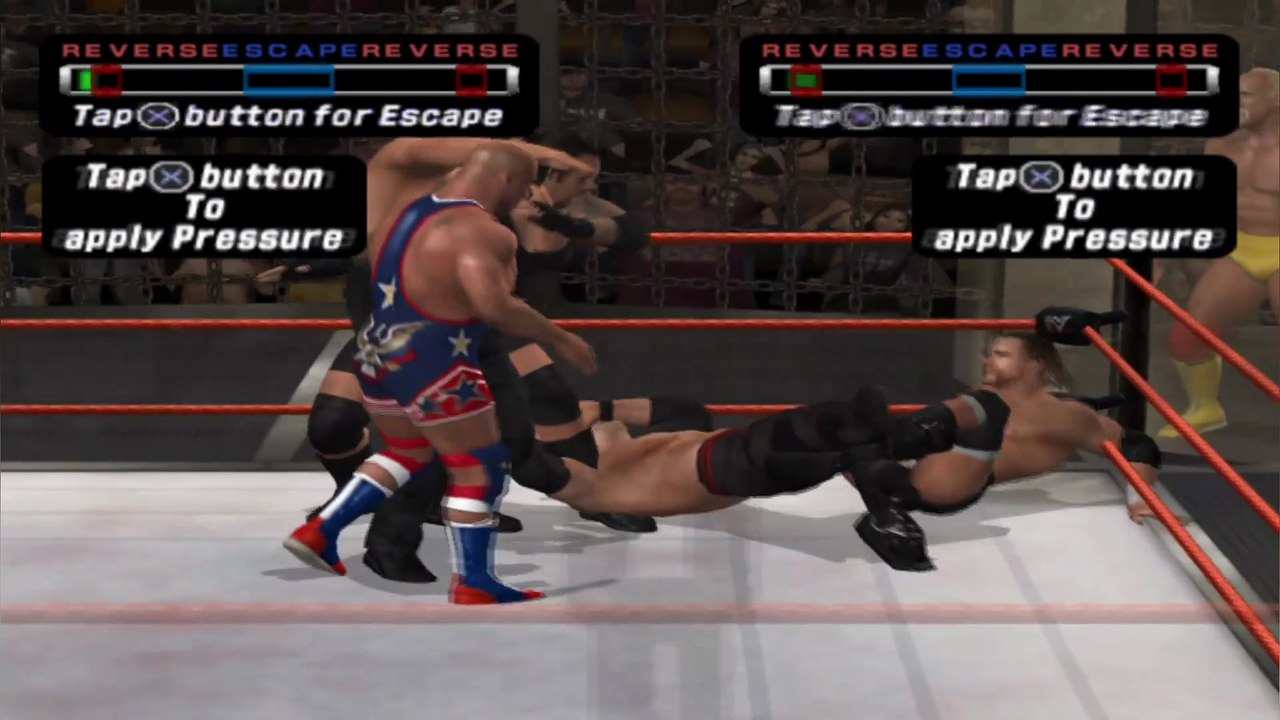 WWE Big show vs Hulk Hogan vs Triple H vs Kurt Angle vs Kane vs Undertaker | SmackDown vs Raw 2006
