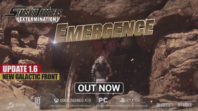 Starship Troopers Extermination - Official Update 1.6 Patch “Critical Strike” Release Trailer