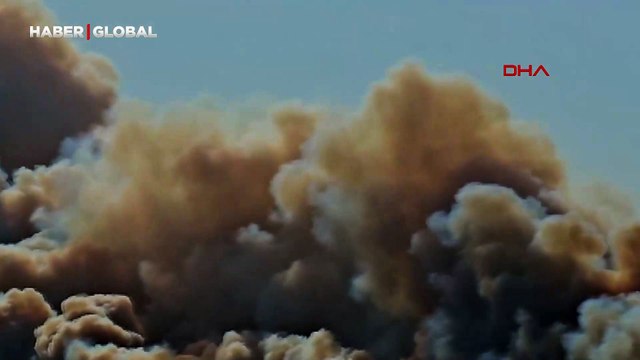 Çanakkale'de orman yangını! Alevler rüzgarın etkisiyle büyüdü