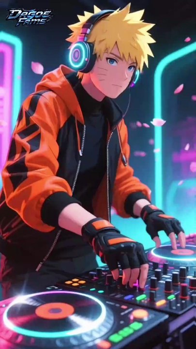 Naruto DJ Performance Epic di Desa Konoha – Beat-jutsu yang Mengguncang!