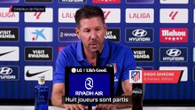 Simeone heureux d'avoir un effectif remodelé