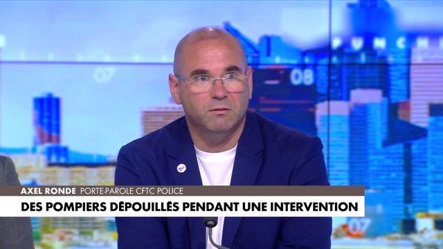 Axel Ronde : «Les pompiers sont des victimes. En intervention, on est obligés de venir les épauler»
