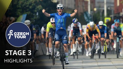Cyclisme - Czech Tour 2025 - Étape 3 Résumé - Un nouveau sprint massif et un vainqueur surprise !