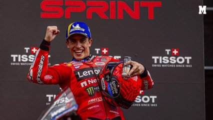 Marc Márquez vuelve a remontar y ganar un Sprint y drama para Bagnaia