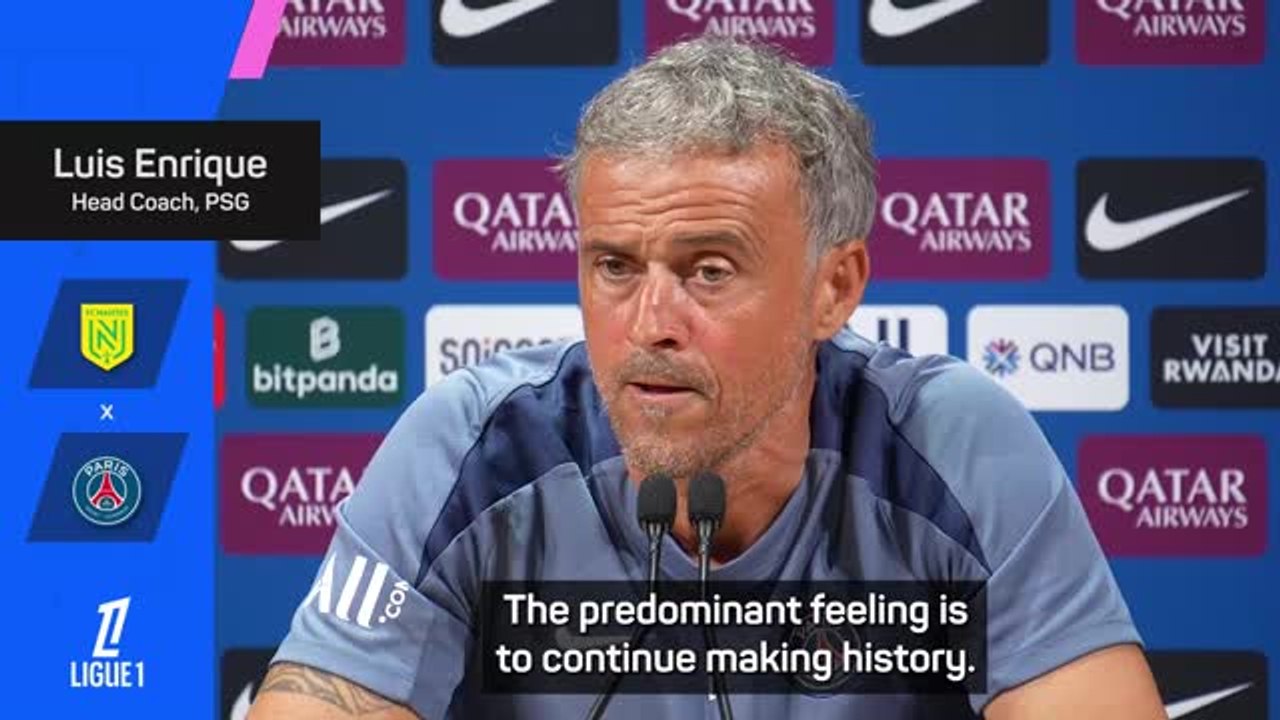 Enrique challenges PSG to win back-to-back Champions Leagues