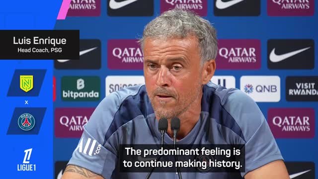 Enrique challenges PSG to win back-to-back Champions Leagues