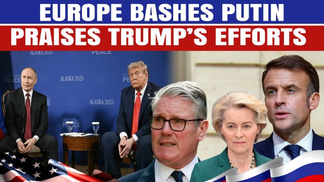 EU Leaders Vow to PRESSURE Putin into Submission | Give FULL SUPPORT to Zelensky after Trump talks
