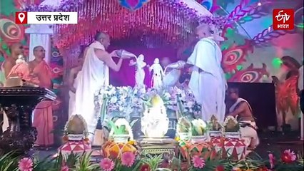 यूपी में जन्माष्टमी की धूम: मथुरा में उमड़ा भक्तों का रेला, लाखों श्रद्धालुओं ने किए श्रीकृष्ण जन्मभूमि के दर्शन