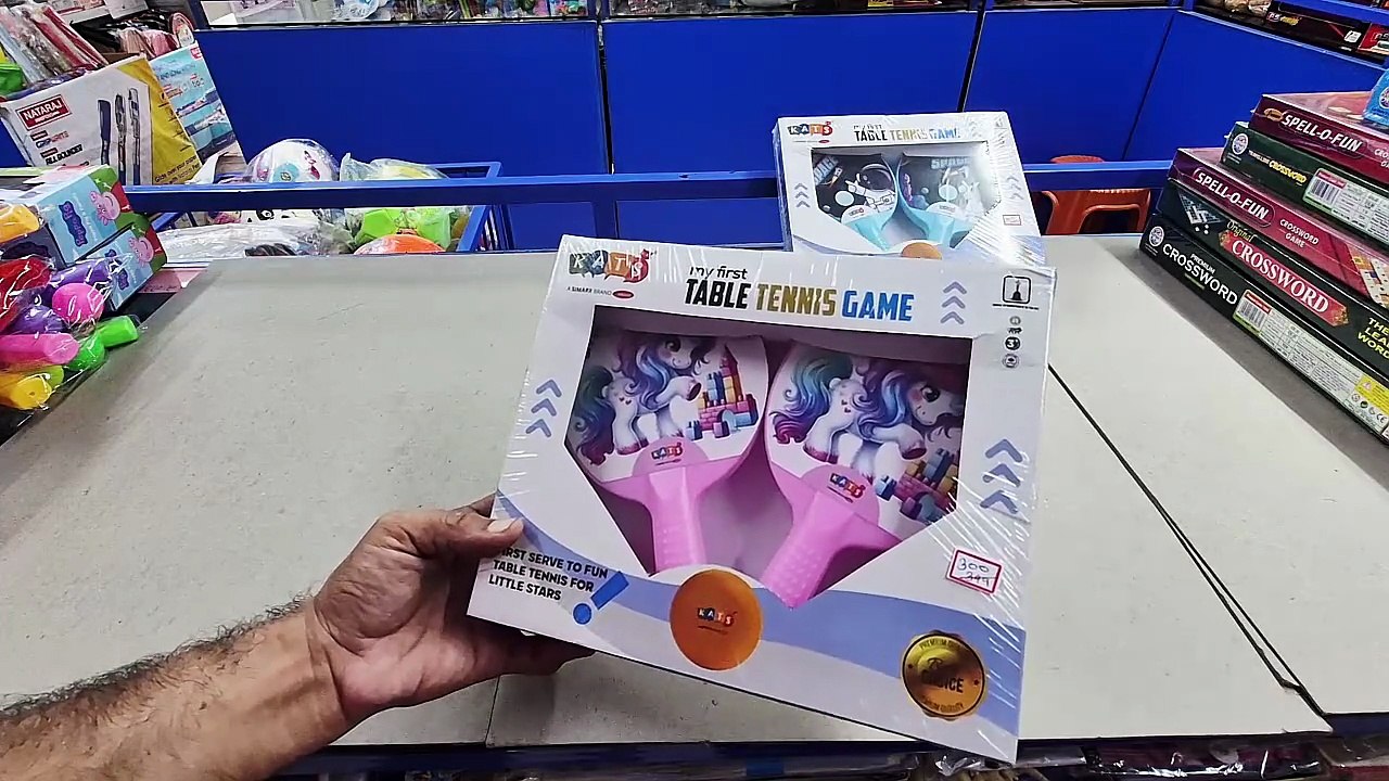 Table Tennis Junior Unicorn Printed Racket Set 🏓 | Unboxing & Review with 2 Balls