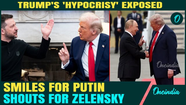 Trump’s Silent BUT Savage Message to World: Putin Gets Hugs & Smiles, Zelensky Treated like an Enemy