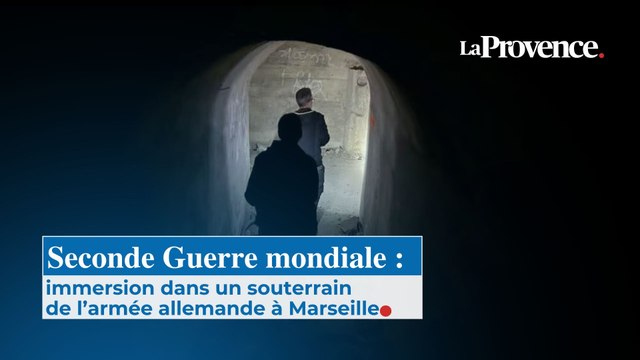Seconde Guerre mondiale : immersion dans un souterrain de l’armée allemande à Marseille