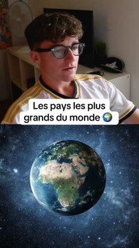 Les pays les plus grands du monde 🌍 #pays #classement #quiz #quizz