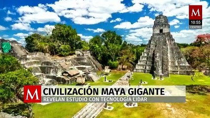 Tecnología lidar reveló que la civilización maya alcanzó 16 millones de habitantes