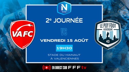 J2 I Valenciennes FC – Le Puy Foot 43 (2-1) I National FFF 2025-2026