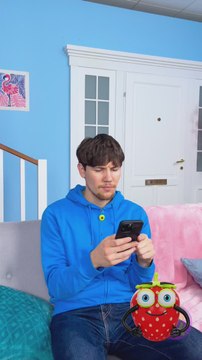 The prank backfired on ME! 😳😂 #coupleprank #funny