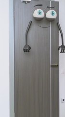 When your own door betrays you… 🤯🚪🤣 #comedy #cartoonfail