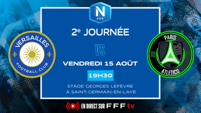 J2 | FC Versailles - Paris 13 Atletico (2-1) | National FFF 2025-2026