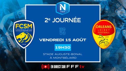 J2 I FC Sochaux-Montbéliard – US Orléans LF (5-0) I National FFF 2025-2026