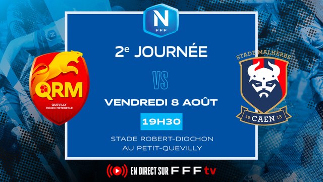 J2 I QRM – SM Caen (1-1) I National FFF 2025-2026