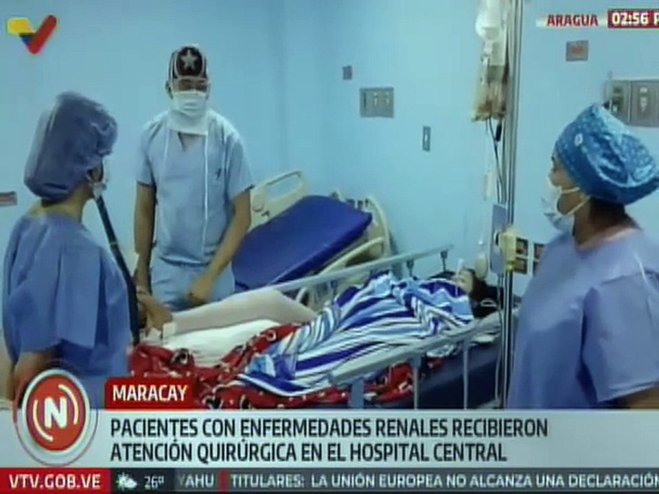 Aragua I En el Hospital Central de Maracay fueron atendidos pacientes con enfermedades renales