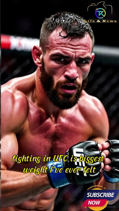 MVP Reveals the Heaviest Weight He's Ever Felt in the UFC!