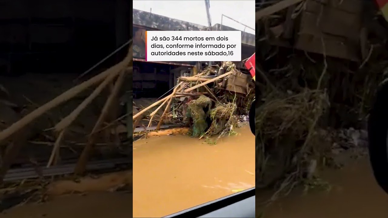 Enchentes no Paquistão deixam mais de 340 mortos em 48 horas #shorts