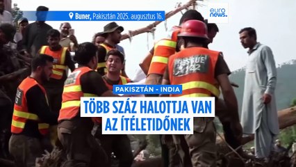 Egyre több halálos áldozatot szed az idei monszun Pakisztán északi részén és Kasmírban