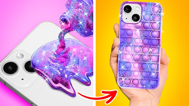 AMÉLIORE TON TÉLÉPHONE 😱 Défi artistique & Astuces de dessin 💝 Bricolages Stylo 3D - 123 GO! TRENDS