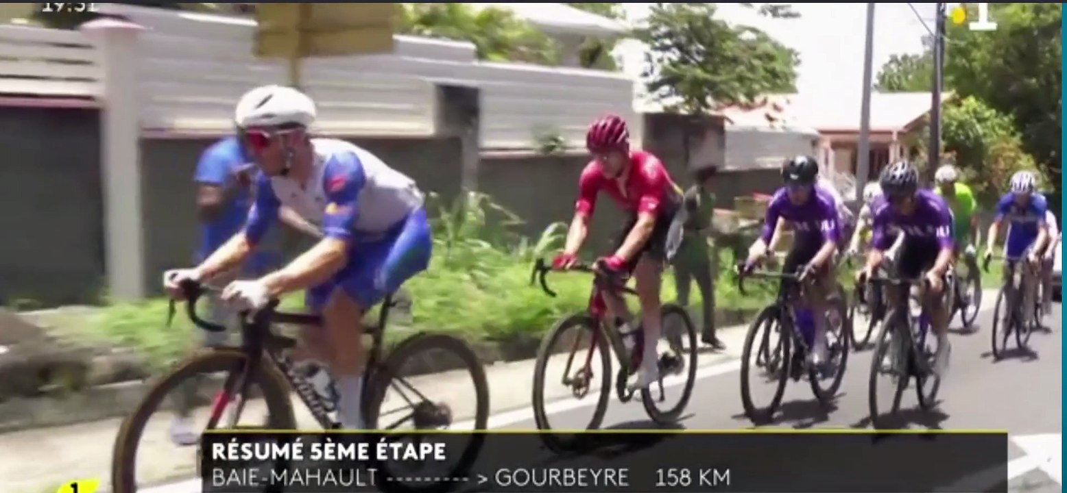 Tour de la #Guadeloupe 2025 étape de montagne