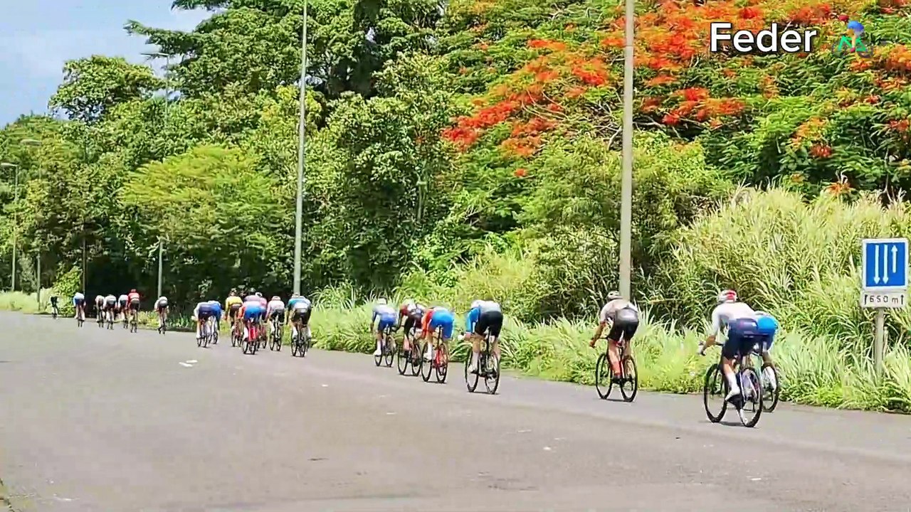 Descente de gourbeyre à 95 km/h Tour de la #Guadeloupe