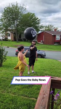 Beautiful Gender Reveal 🎈 Pink Confetti Surprise Brings Family to Tears of Joy|| Heartsome 💖