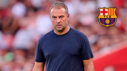 Hansi Flick sobre la polémica en la victoria del Barcelona en LaLiga: "Siempre les digo a mis jugadores que sigan la jugada"