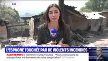 L'Espagne touchée par de violents incendies - 16/08