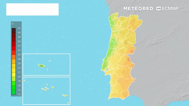 A partir de segunda-feira, prevê-se um alívio das temperaturas nas regiões Norte e Centro. No Algarve as temperaturas mantêm-se muito elevadas.