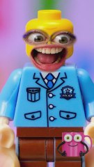 I turned a LEGO man into a crayon! 🧱🖍🎨 #funny #diycraft