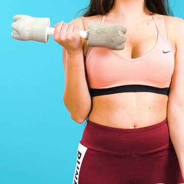DIY gym equipment ideas you can make at home! #fitness #gym #hotgirlsummer #diy #craft #easy