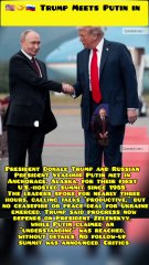 😱Donald Trump’s Alaska Summit With Vladimir Putin | Current News