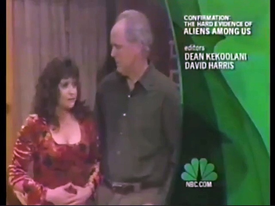 Confirmation: The Hard Evidence of Aliens Among Us NBC Split Screen Credits