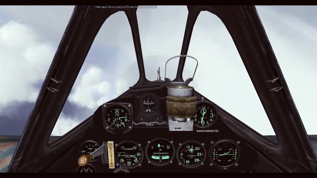 14-8-1942 AerMacchi C 202 Folgore Regia Aeronautica bomber escort + dogfight over Malta Pedestal IL⭐2 Malta