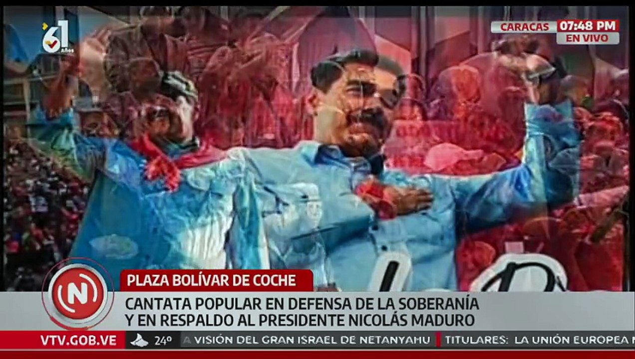 Caracas | Cultores y cantantes populares ratifican su respaldo al presidente Nicolás Maduro