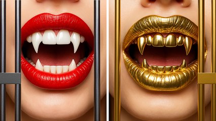 ENFERMÉE dans l'amour avec un CRUSH de VAMPIRE 🧛🏻‍♀️💔 Puis-je supporter son monde ?