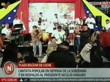 Caracas | Al ritmo de la salsa se celebra la cantata popular en apoyo al presidente Maduro