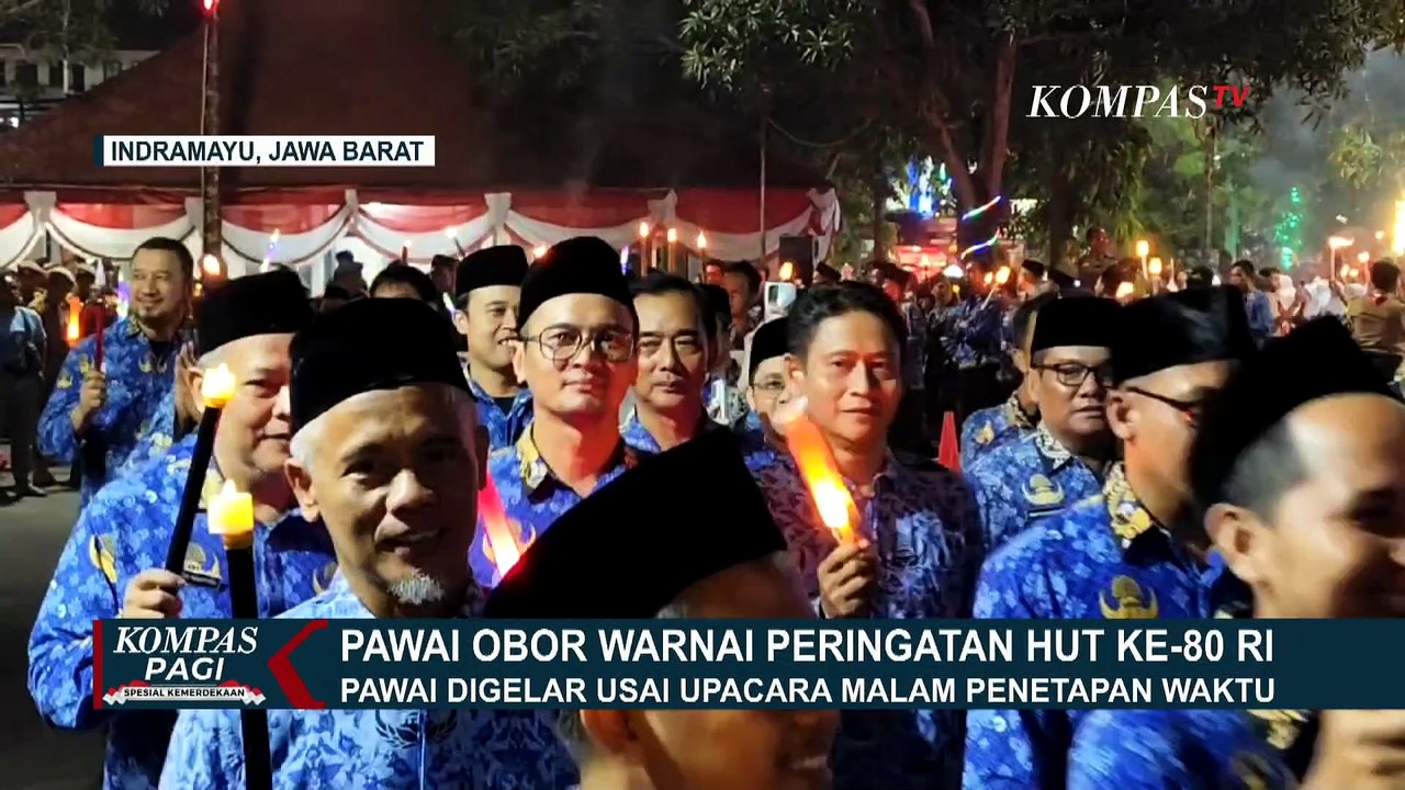 [FULL] Rayakan HUT ke-80 RI, Monas-Gasibu Bandung Bersolek untuk Pesta Rakyat | KOMPAS PAGI