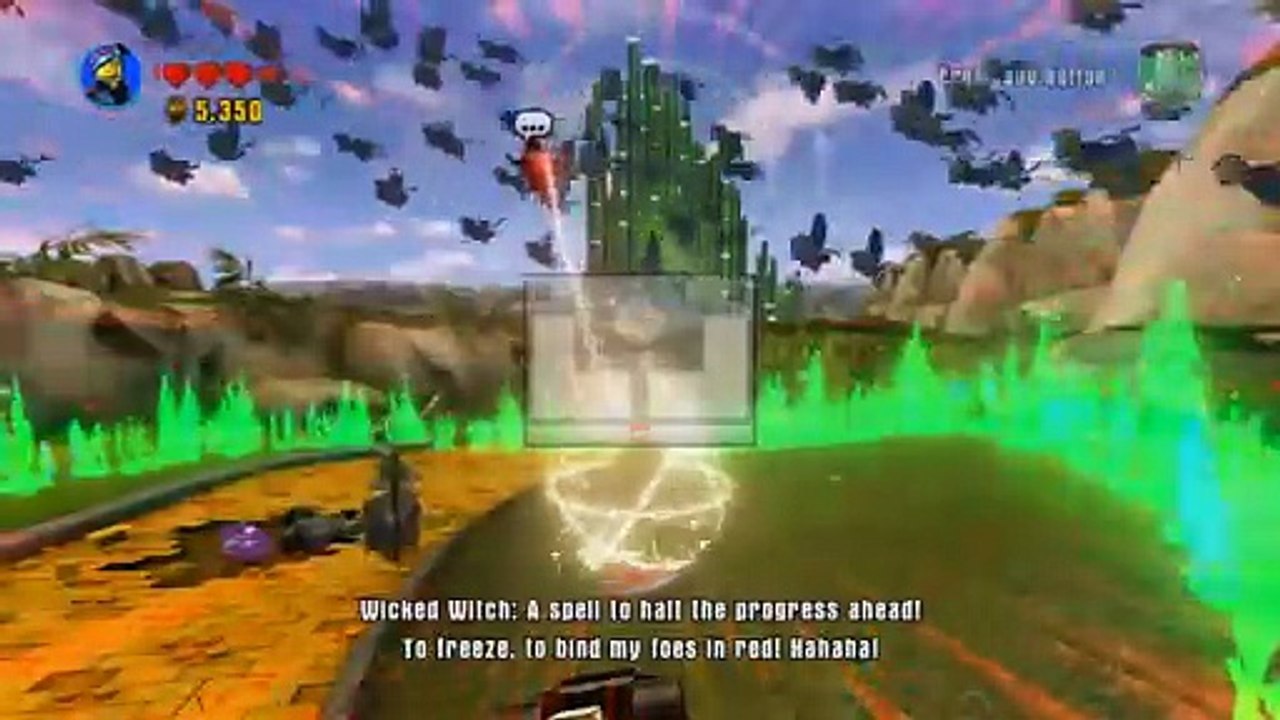 Lego Dimensions - Wicked Witch boss fight (Squirming Evil)