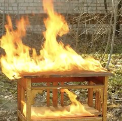 Burnt But Not Broken – Restoring a Vintage Nightstand 🔥🕰️